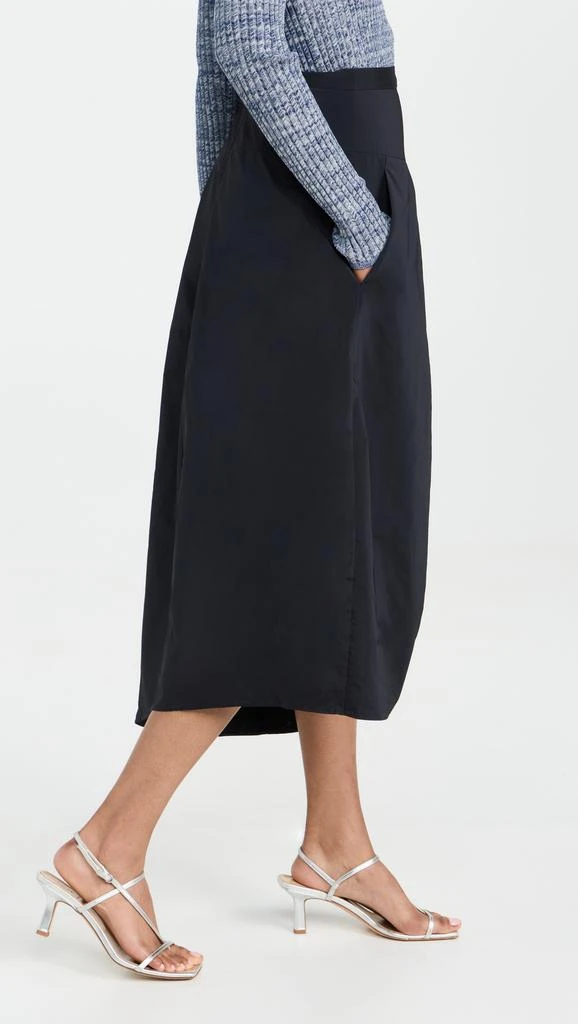 Tibi Nylon Asymmetrical Balloon Skirt 4