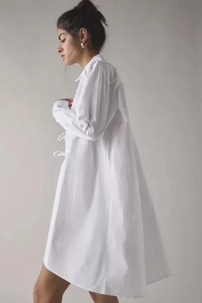 Glamorous Glamorous Split Tie-Front Cotton Shirt Dress 2