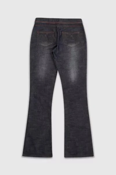 Urban Outfitters Vintage Y2K Low Rise Wide Leg Jeans 2