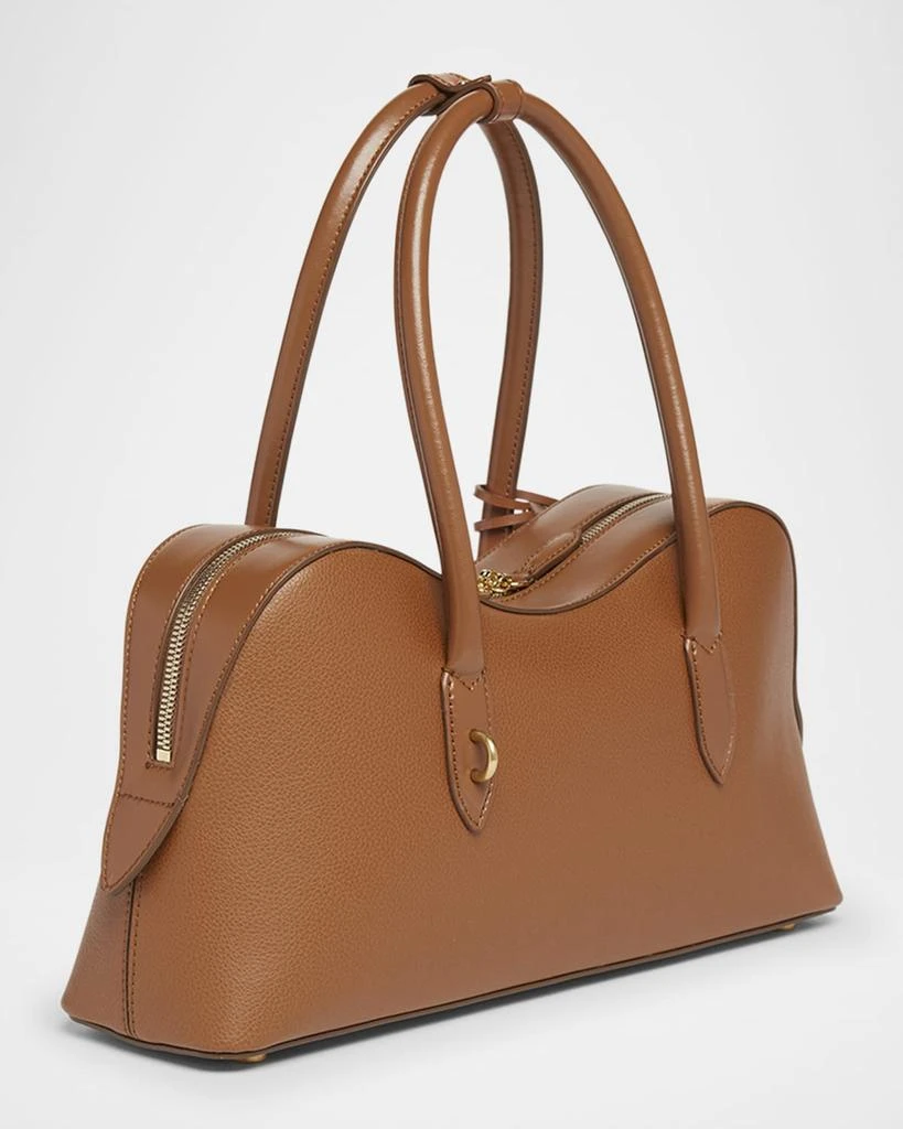 Stella McCartney Ryder Large Shoulder Bag in Embossed Grainy Eco Mat 3