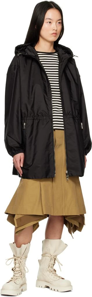 Moncler Black Wete Hooded Jacket 5