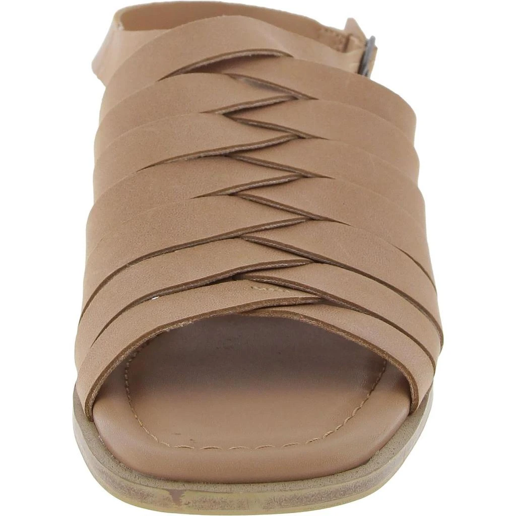 Lucky Brand Jacina Womens Adjustable Leather Block Heel 2
