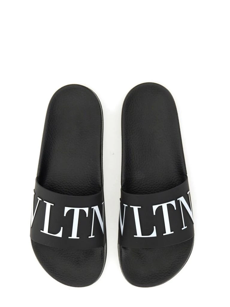 Valentino SLIDE SANDAL WITH LOGO 2