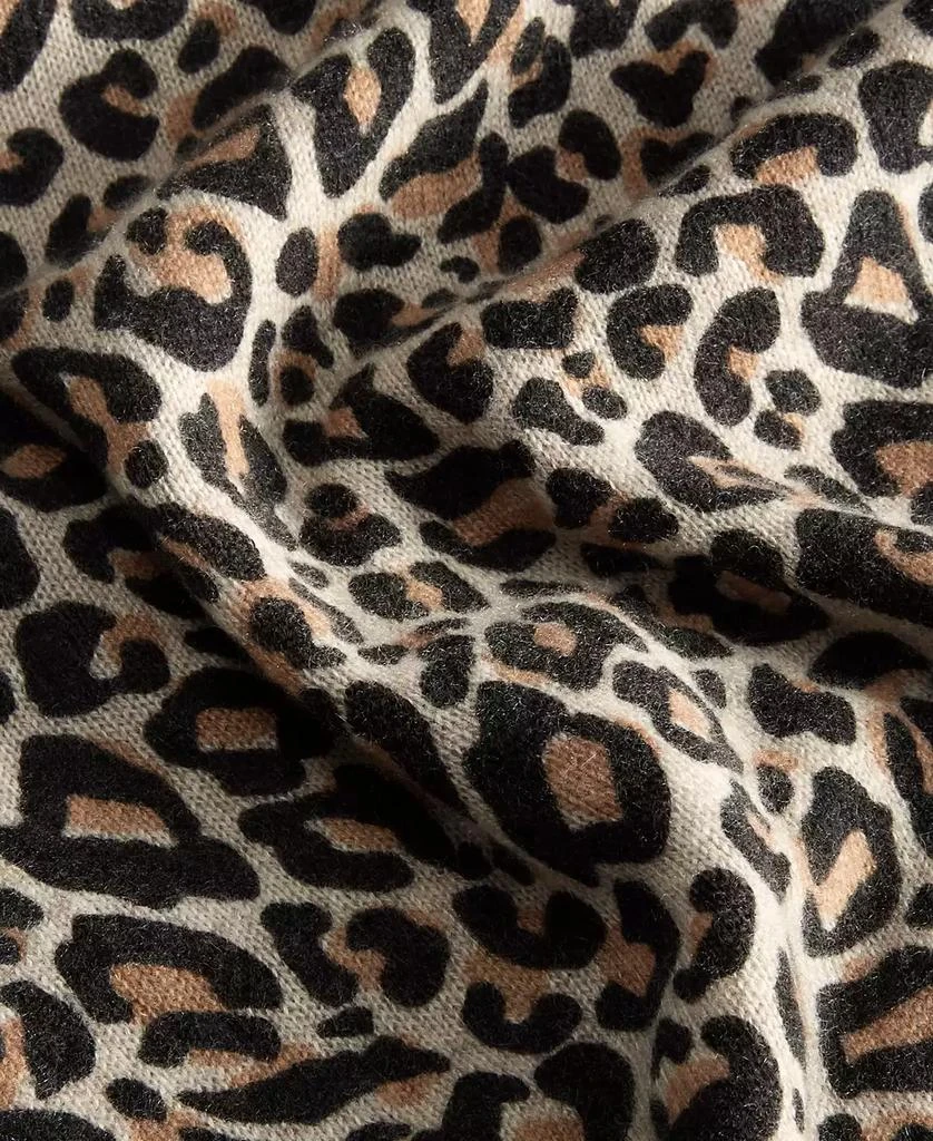 Charter Club Cashmere Leopard Muffler, Created for Macy's 2