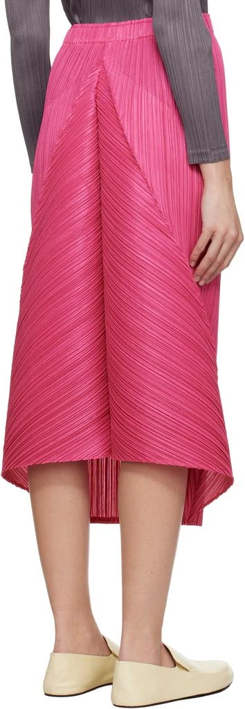 Pleats Please Pink Thicker Bottoms 2 Midi Skirt 3