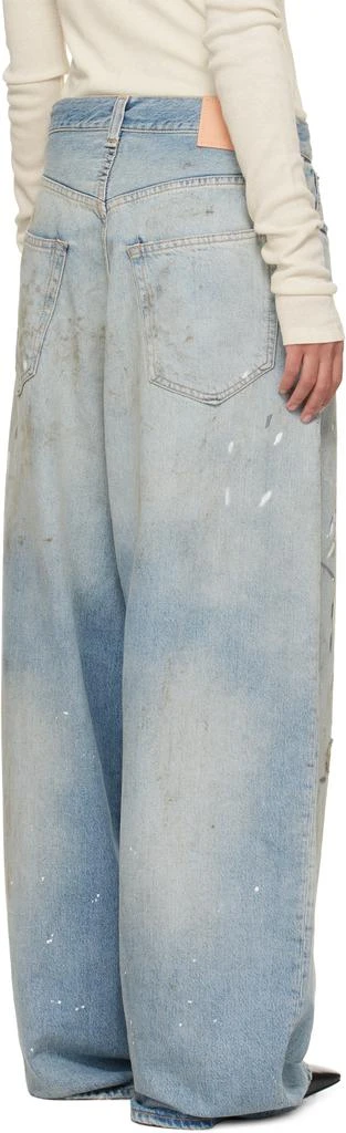 Acne Studios Blue Super Baggy Fit 2023F Jeans 3