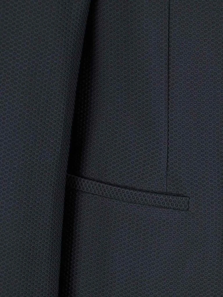 Giorgio Armani Structured Blue Jacket With Clean Lines And Refined Finish 3