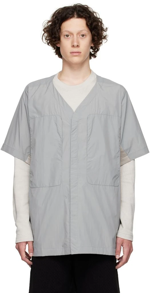 BYBORRE Gray Nylon Shirt 1
