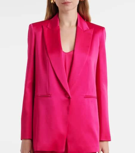 Max Mara Galazia satin blazer 6