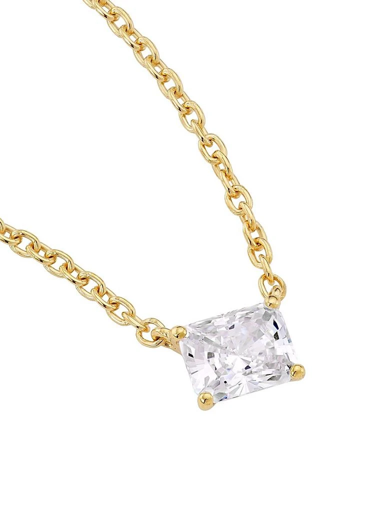 Adriana Orsini Modern Love 18K-Gold-Plated & Cubic Zirconia Necklace 4