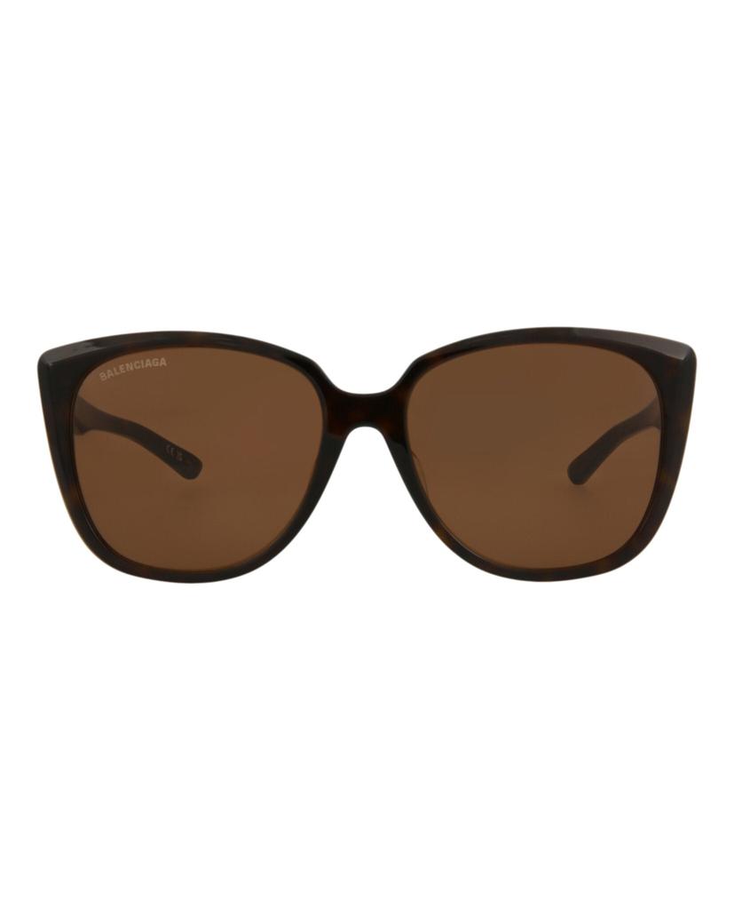 Balenciaga Square-Frame Acetate Sunglasses