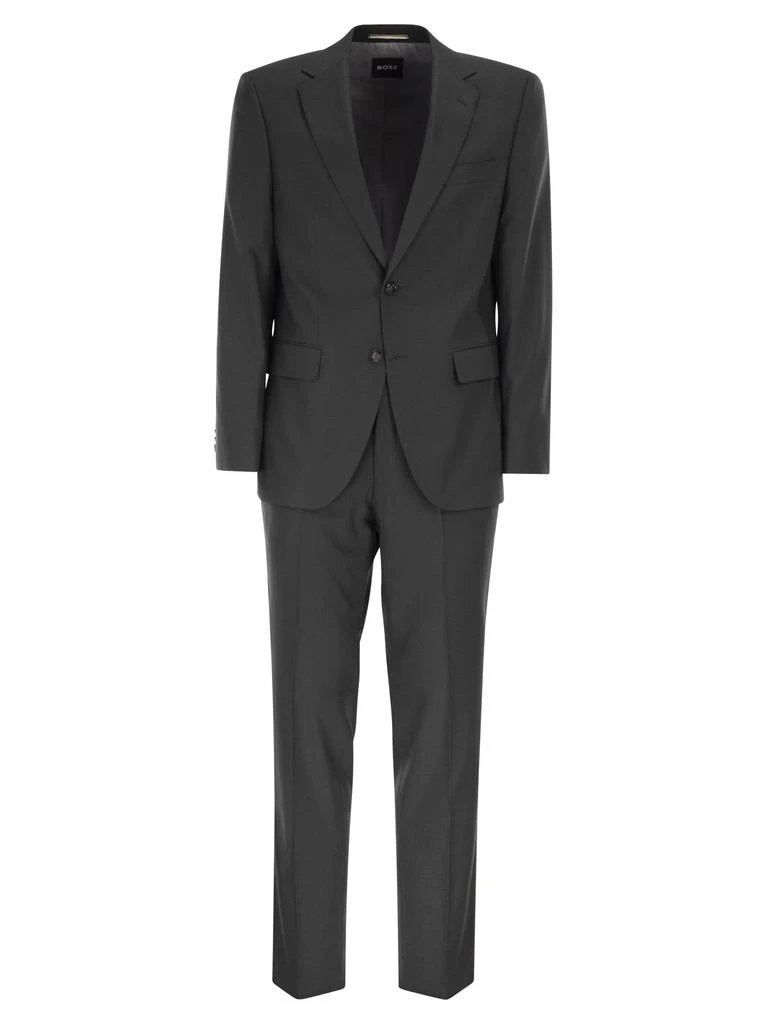 Hugo Boss Stretch Virgin Wool Blend Suit