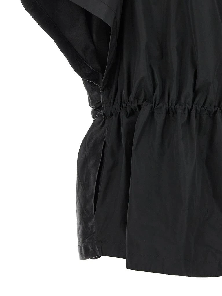 Fabiana Filippi Fabiana Filippi Pleated Taffeta Hood Cape 4