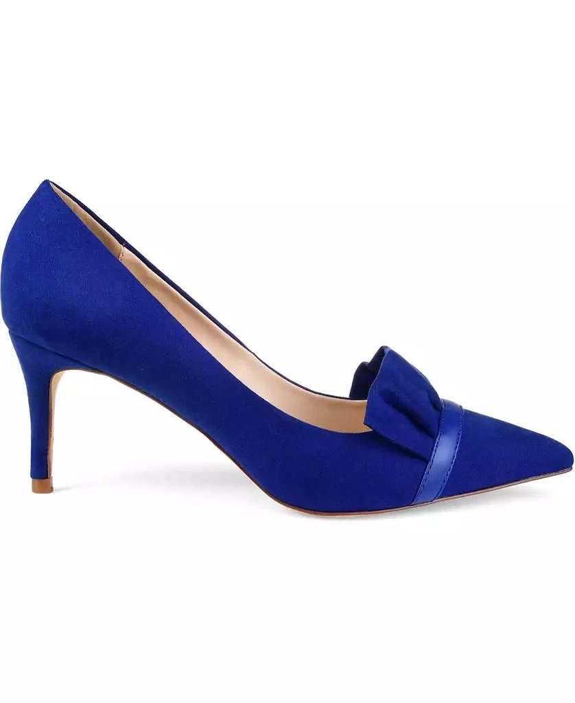 Journee Collection Women's Marek Ruffle Detail Dress Pumps 8