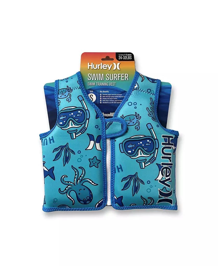 Hurley Zip Up Life Vest with Shark Design 1