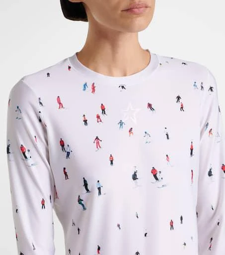 PERFECT MOMENT Perfect printed technical top 5