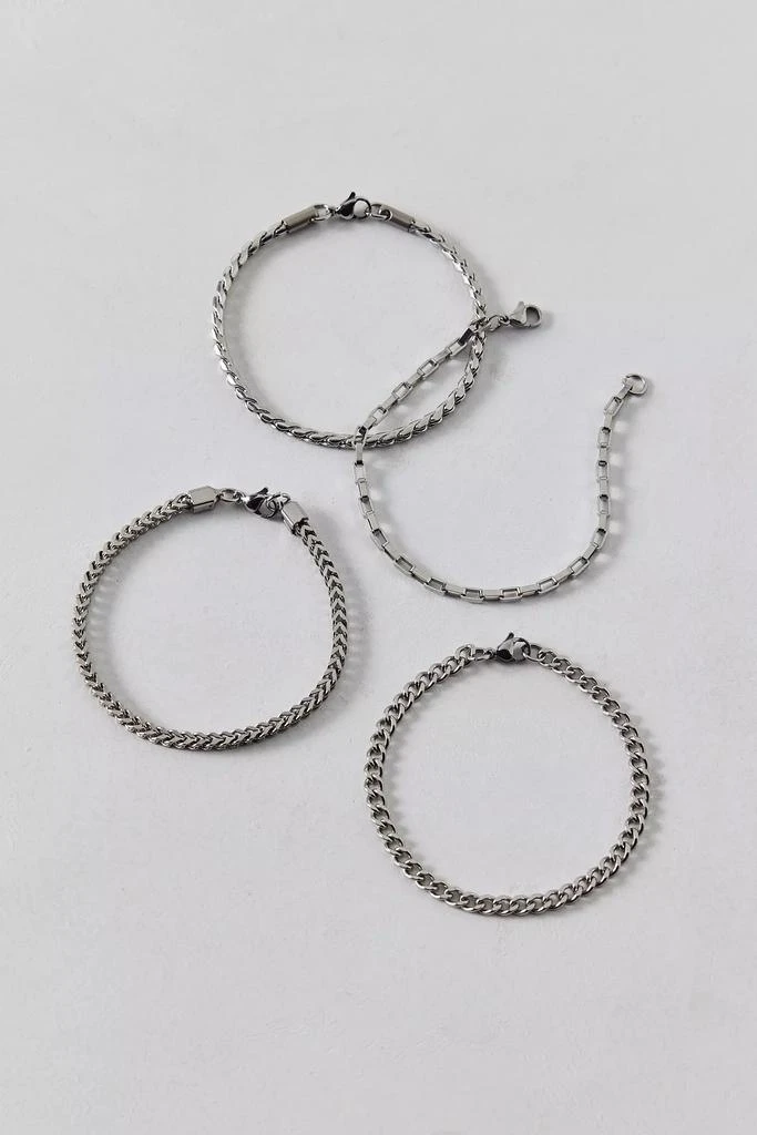 Urban Outfitters Essential Waterproof Chain Bracelet Set 1