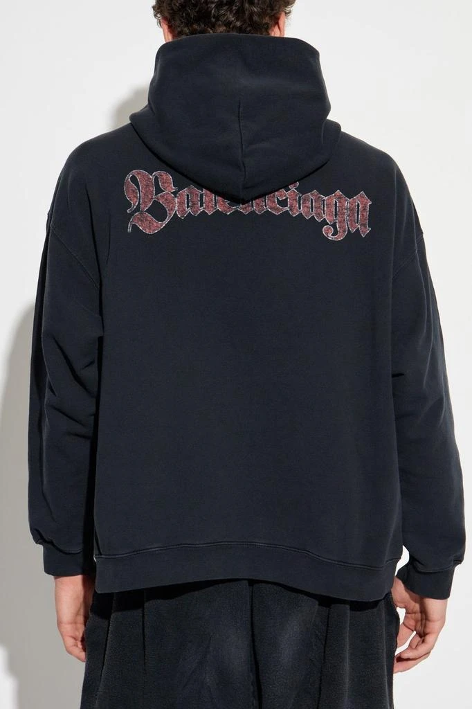 Balenciaga Balenciaga Graphic Printed Hoodie 3
