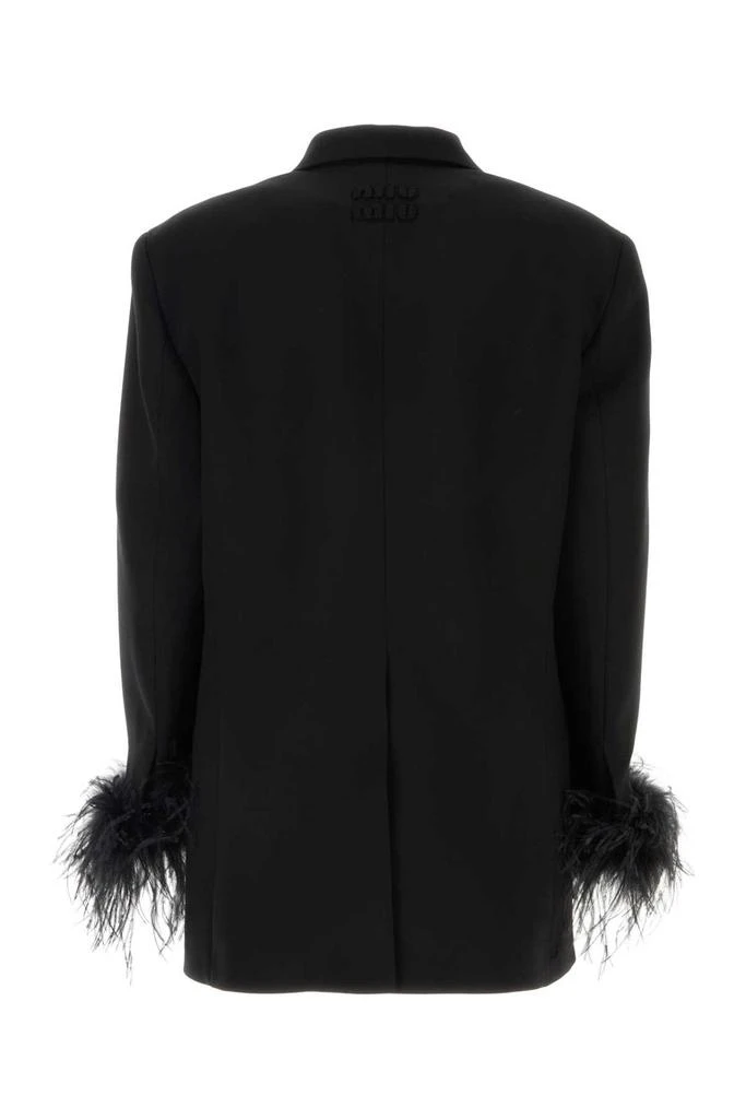 Miu Miu Miu Miu Single-Breasted Tailored Blazer 2