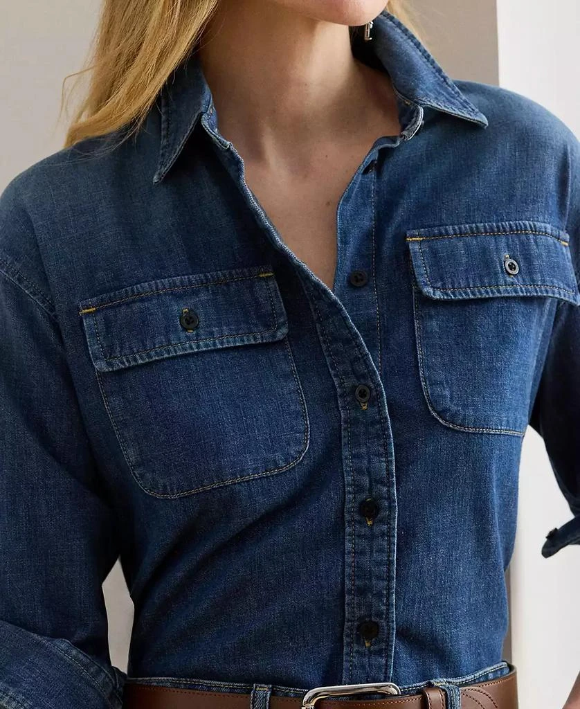 Ralph Lauren Women
s Denim Shirt 9