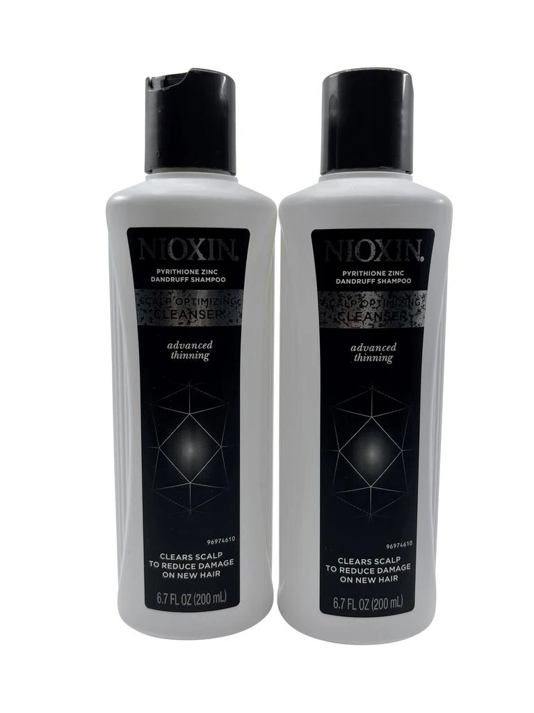NIOXIN Advanced Pyrithione Zinc Dandruff Shampoo Thinning Hair 6.7 OZ Set of 2 1
