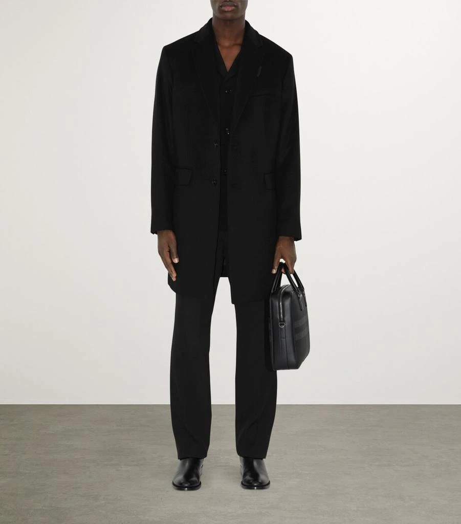 Burberry Wool-Cashmere Tailored Coat 4