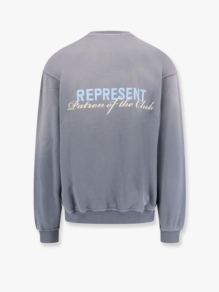 Represent Patron of the club washed cotton sweatshirt
