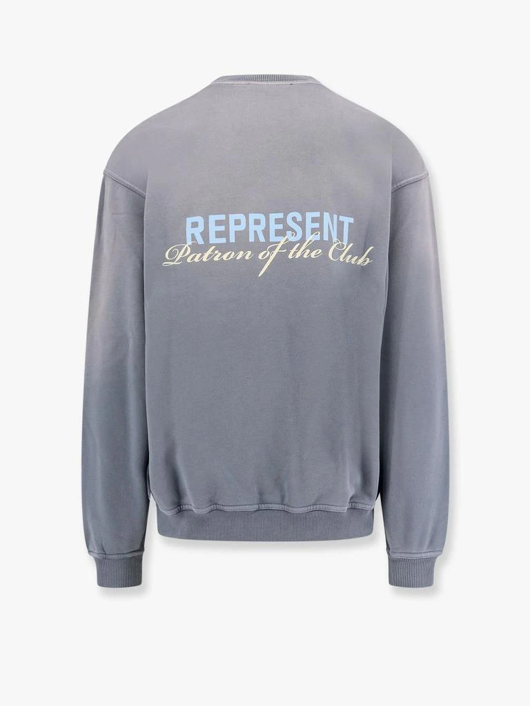 Represent Patron of the club washed cotton sweatshirt 2