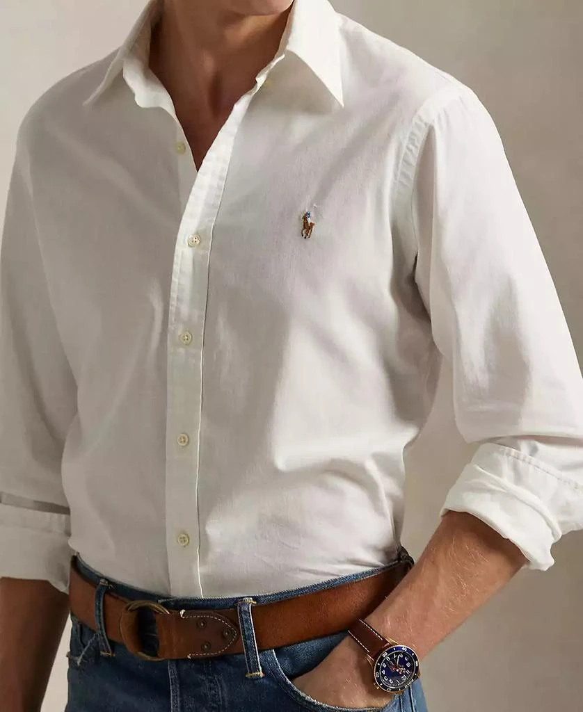 Ralph Lauren Men's Classic-Fit Indigo Chambray Shirt 3