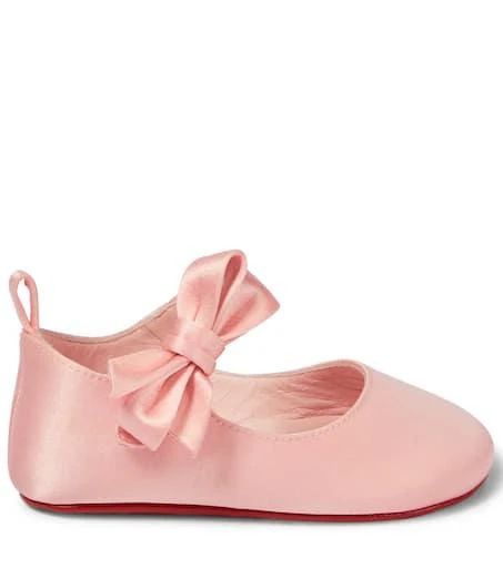 Christian Louboutin Baby Lou Babe satin ballet flats 3