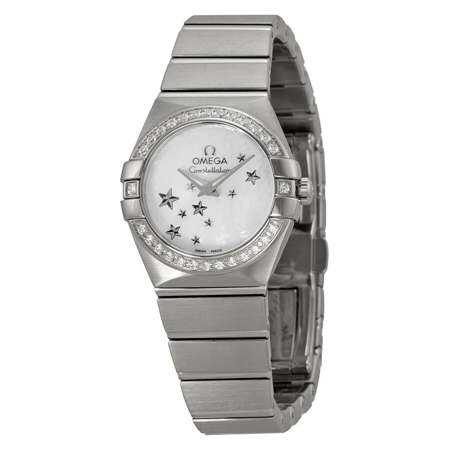Omega Omega Constellation Star Mother of Pearl Dial Stainless Steel Ladies Watch 12315246005003