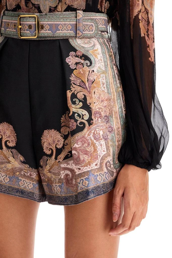Zimmermann silk and cotton set of shorts with 4
