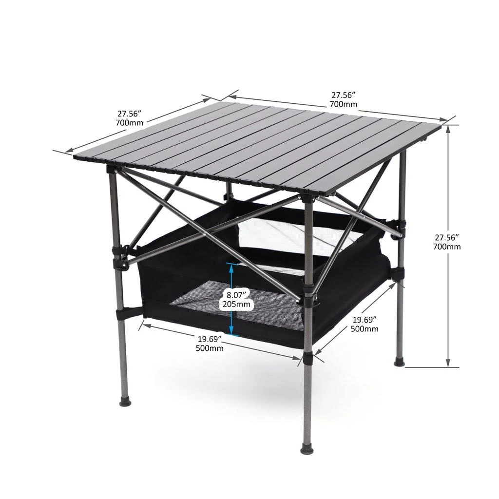 Streamdale Furniture Streamdale 3-Piece Folding Table & Chairs Set for Outdoor Use 6