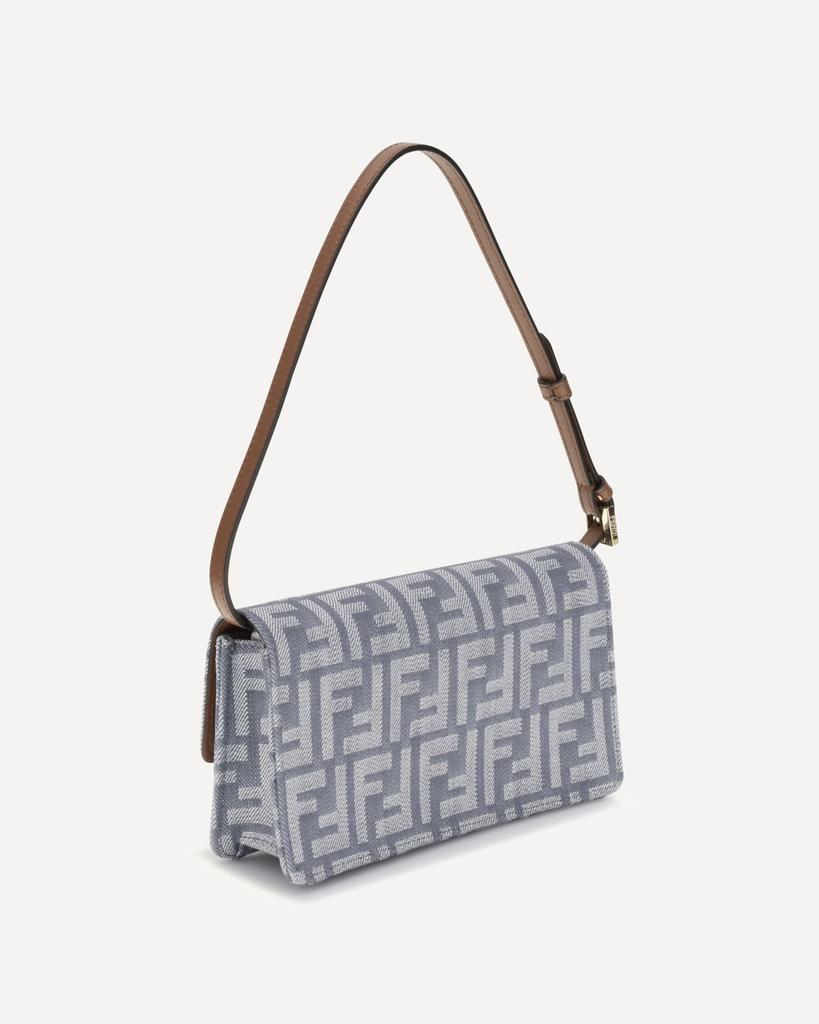 Fendi FF denim Clutch Bag