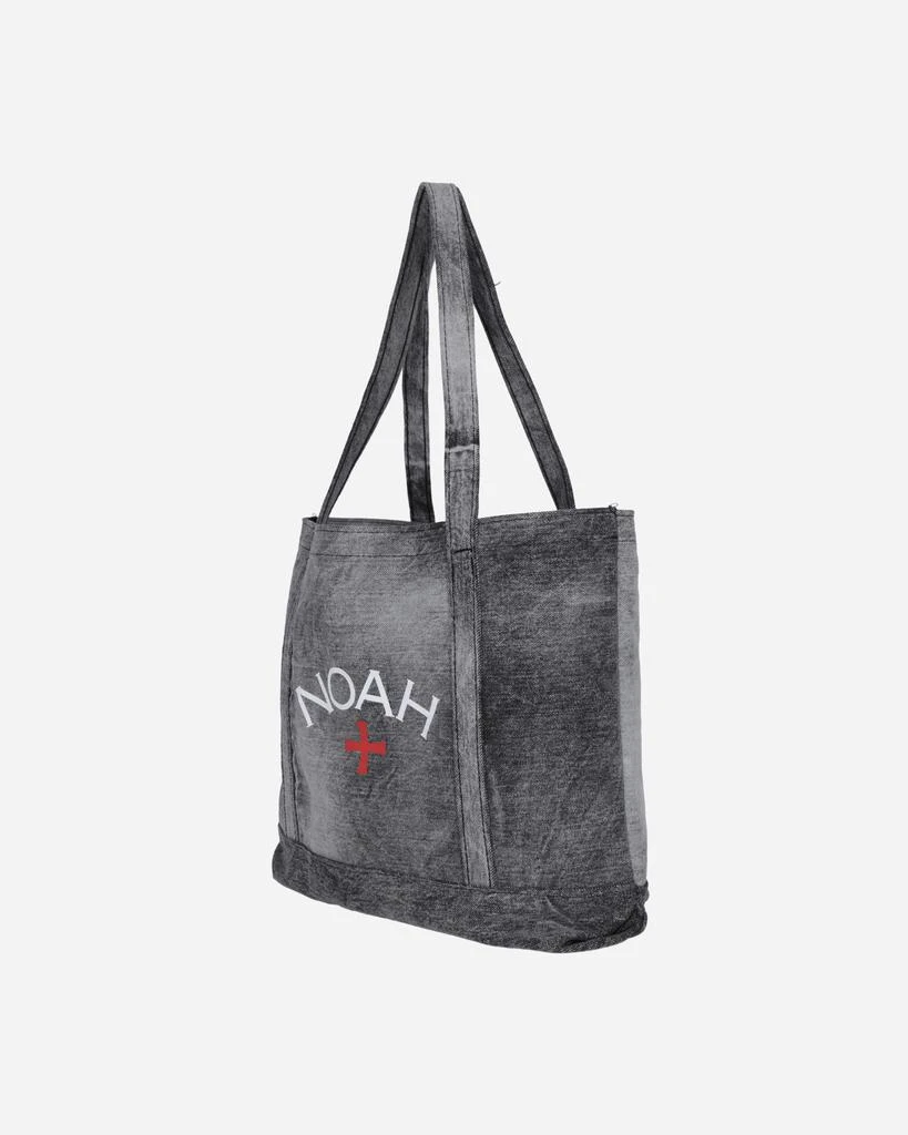 Noah Denim Core Logo Tote Bag Acid Wash 2