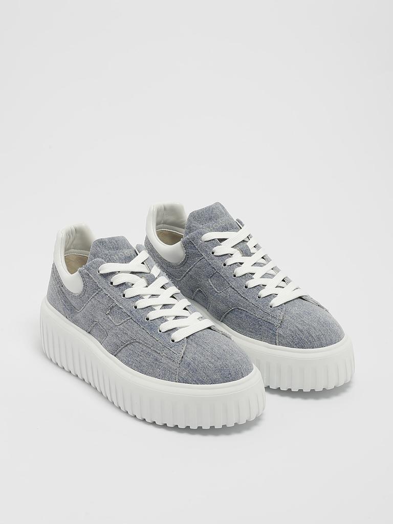 hogan Ligth Blue H-stripe Sneakers