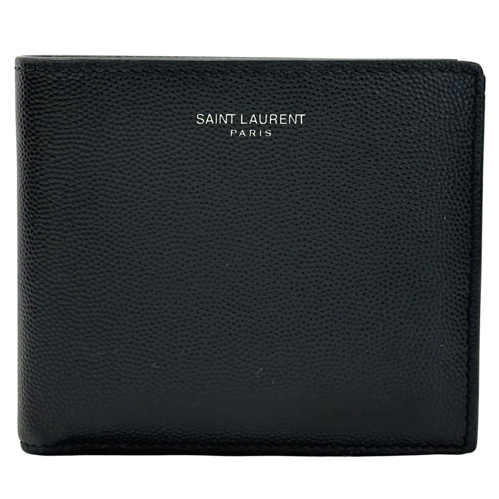 Yves Saint Laurent Leather Wallet (Bi-Fold) (Pre-Owned)