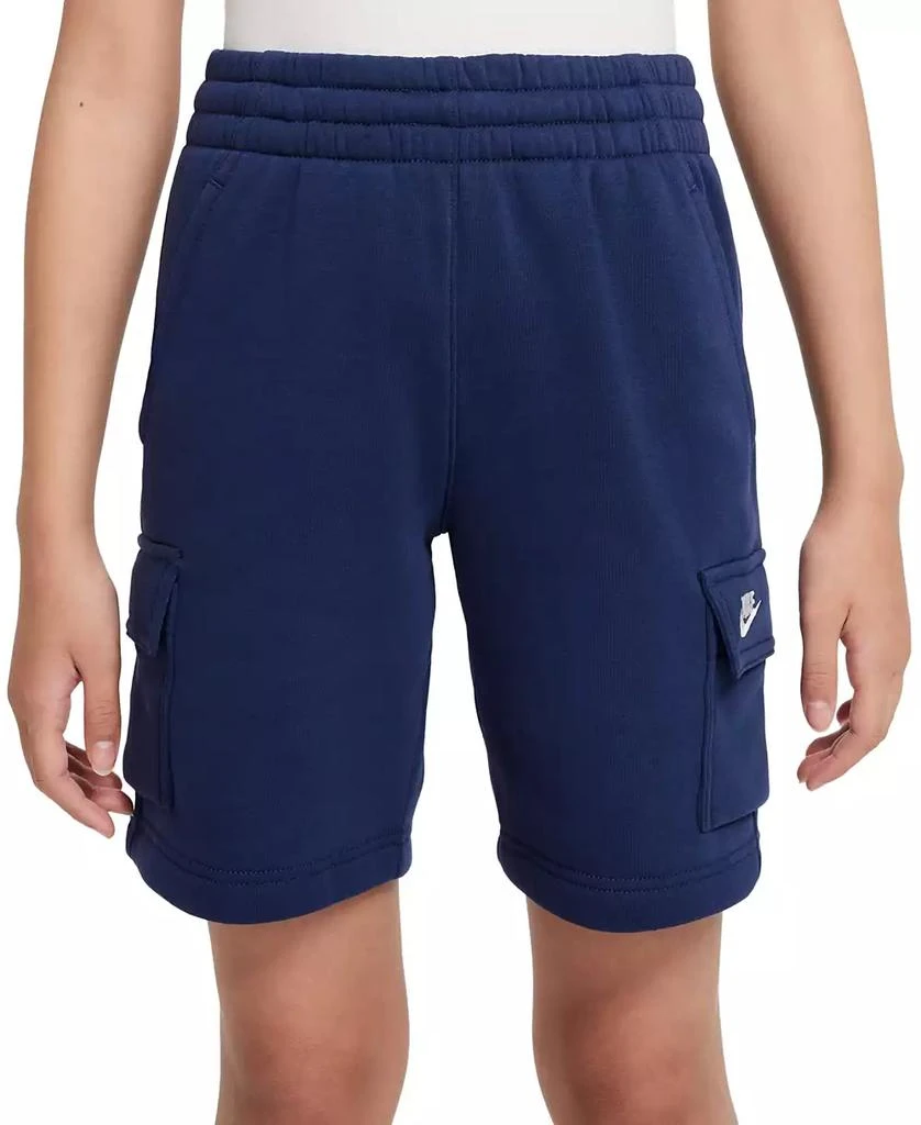 NIKE Big Kids Sportswear Club Fleece Cargo Shorts 1