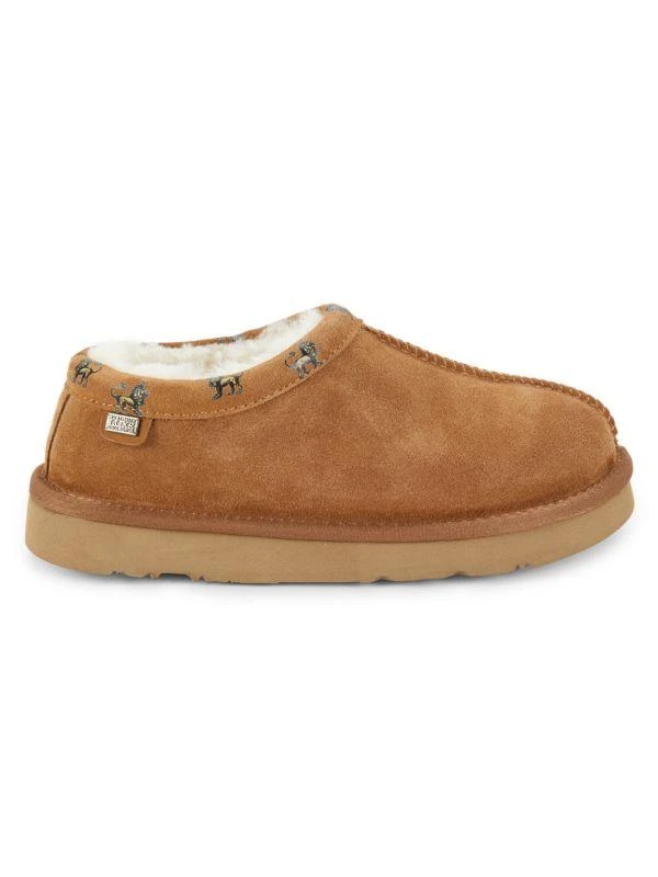 Australia Luxe Shearling Lined Suede House Slippers 1