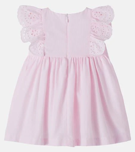 Patachou Baby broderie anglaise cotton-blend dress 2