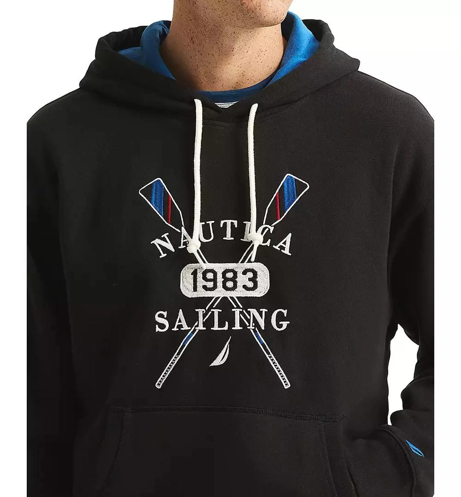 Nautica Men's Pullover Logo Graphic Hoodie 3