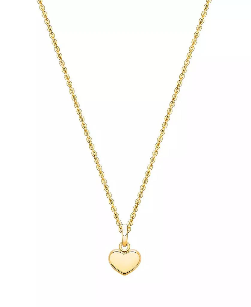 Tiny Blessings Girls Children
s 14K Gold Modern Heart 12-14" Necklace