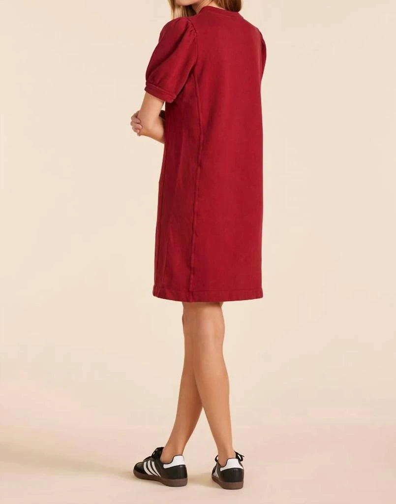 Bobi Bobi - Puff Sleeve Sweatshirt Dress 2
