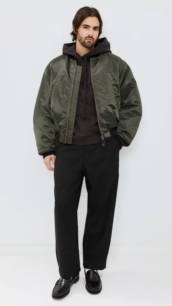 Acne Studios Olive Bomber Jacket 4