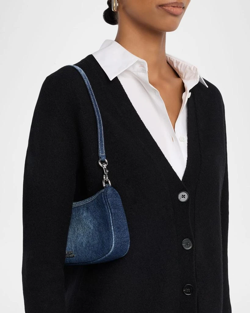 Marc Jacobs The Faded Denim Charm Shoulder Bag 2