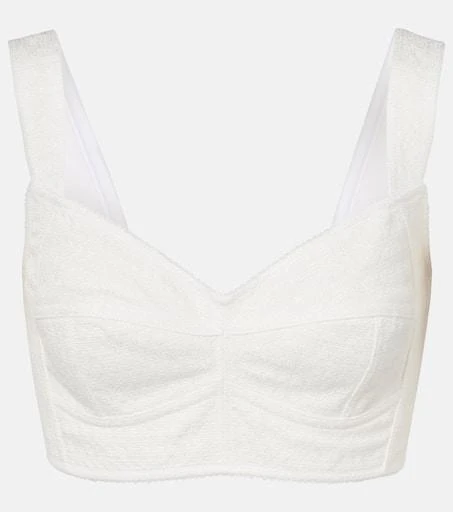 Dolce 
Gabbana Scalloped bra top 1