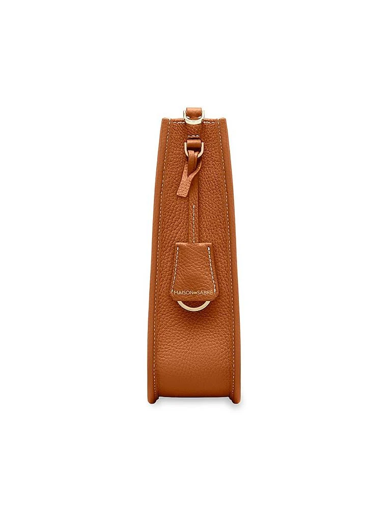 Maison de Sabre Leather Saddle Bag 4