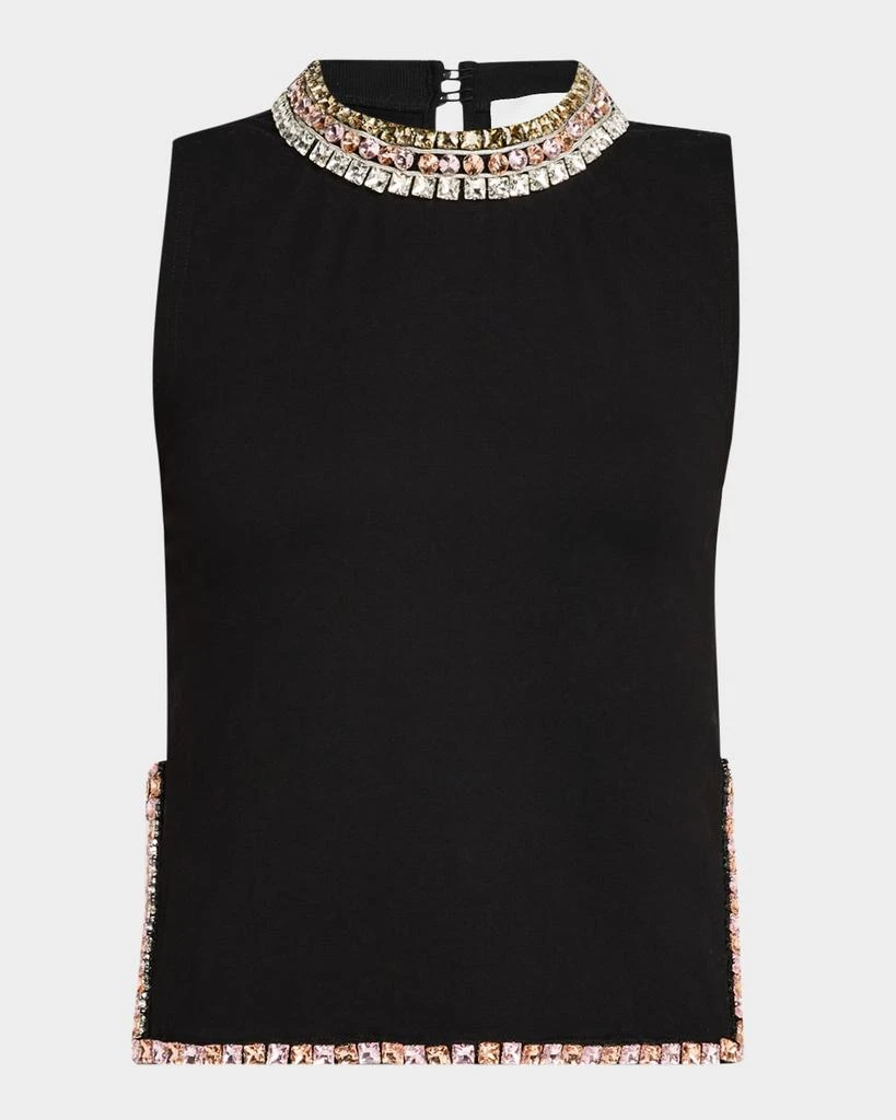 Cinq a Sept Petula Jewel-Embellished Top 1