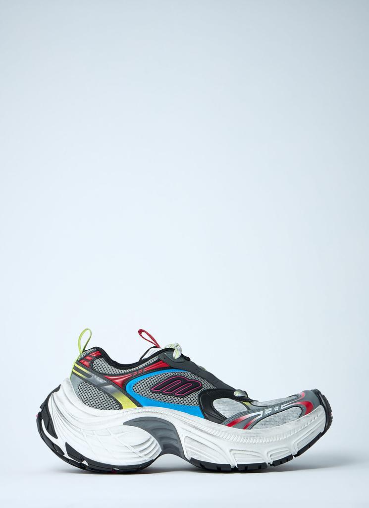 Multicolor Synthetic Leather And Mesh Hike Sneakers – On