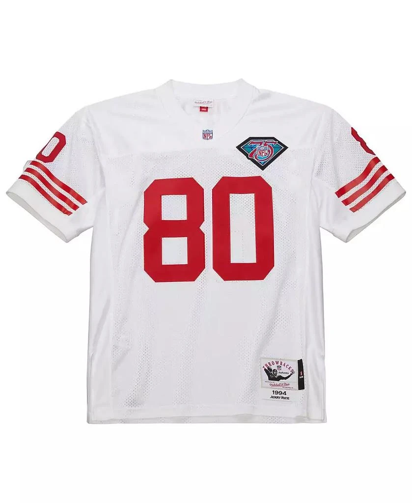 Mitchell 
Ness Men
s Jerry Rice White San Francisco 49ers 1994 Authentic Throwback Retired Player Jersey 4